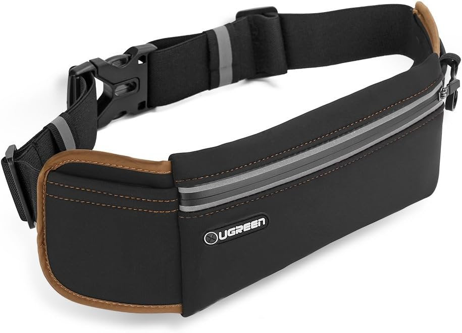 EAN 6957303828180 - Ugreen 20818 riñonera Licra, Neopreno Negro imagen 1