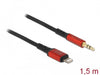 EAN 4043619865871 - DeLOCK 86587 cable de audio 3,5mm Negro imagen 2
