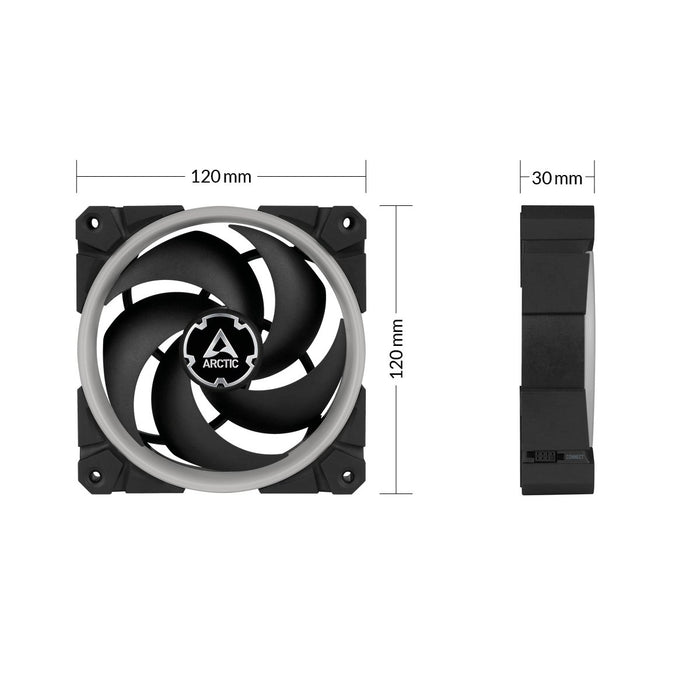 EAN 4895213702508 - ARCTIC ACFAN00156A sistema de refrigeración para ordenador Carcasa del ordenador Ventilador 12 cm Negro imagen 5