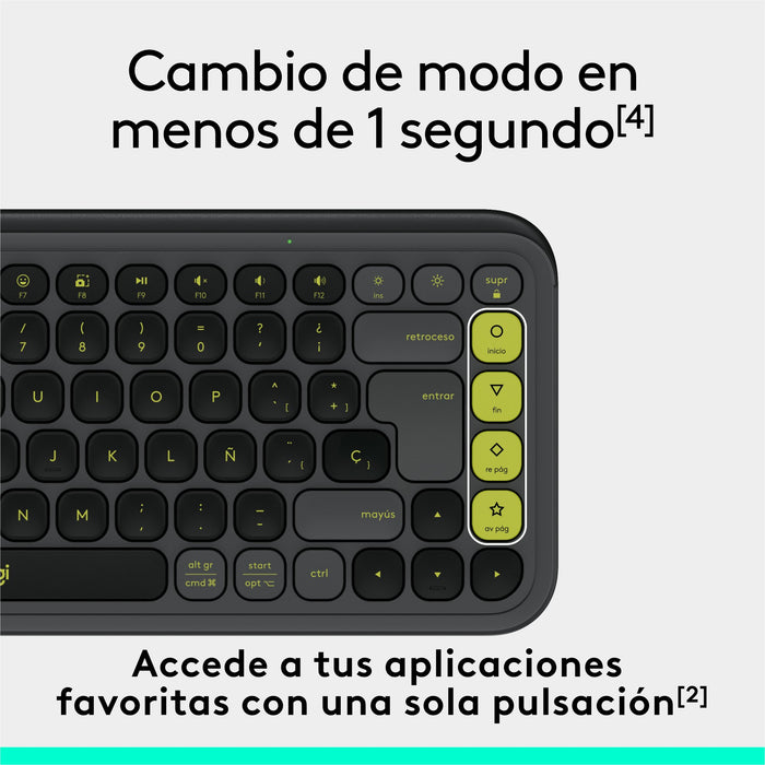 EAN 5099206127562 - Logitech 920-013068 teclado Universal Bluetooth QWERTY Español Grafito imagen 14
