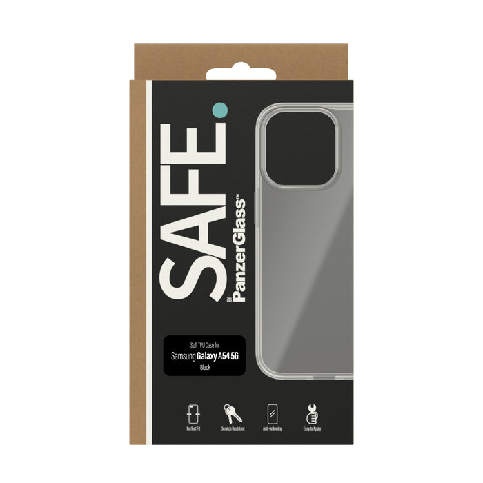 EAN 5711724954610 - PanzerGlass SAFE. by ® TPU Case Black Samsung Galaxy A54 5G funda para teléfono móvil Negro imagen 3