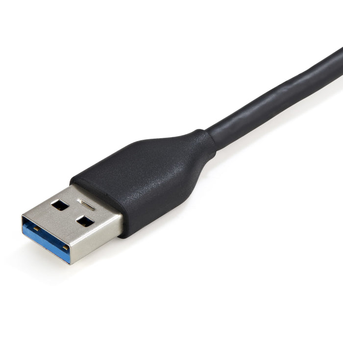 EAN 0065030883443 - StarTech.com HB30AM4AB hub de interfaz USB 3.2 Gen 1 (3.1 Gen 1) Type-A 5000 Mbit/s Negro, Gris imagen 5