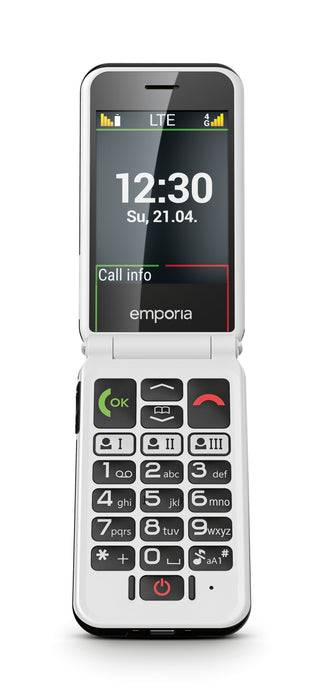 EAN 9005613168940 - Emporia SIMPLICITYglam.4G 7,11 cm (2.8") 106 g Negro Teléfono para personas mayores imagen 38