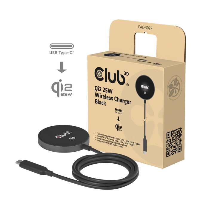 EAN 8719214473709 - CLUB3D CAC-3027 cargador de dispositivo móvil Teléfono móvil, Smartphone, Reloj inteligente, Tableta, Tel imagen 3