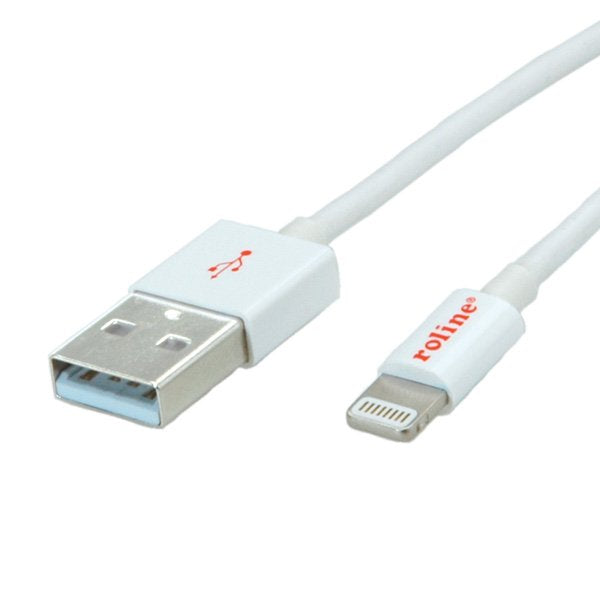 EAN 7611990172443 - ROLINE Lightning to USB cable for iPhone, iPod, iPad 1.8 m imagen 1