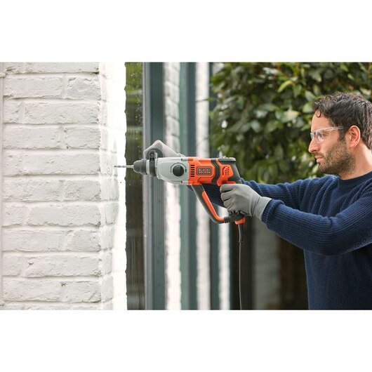 EAN 5035048730485 - Black & Decker BEHS02K-QS taladro 1200 RPM SDS Plus Gris, Naranja imagen 10