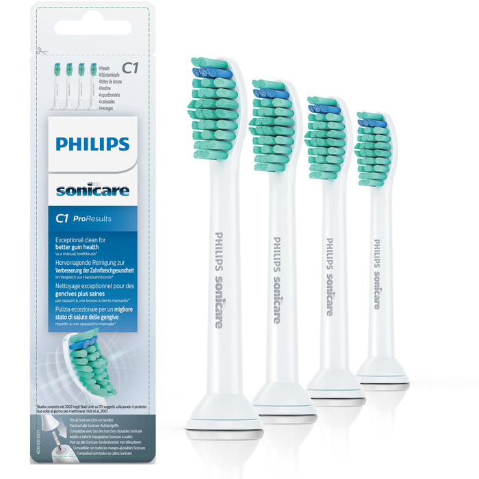 EAN 8710103633105 - Philips Sonicare ProResults HX6014/07 cepillo de cabello 4 pieza(s) Blanco imagen 2