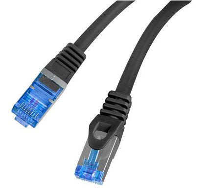 EAN 5901969424683 - Lanberg PCF6A-10CC cable de red Negro 1 m Cat6a S/FTP (S-STP) imagen 3