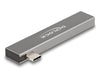 EAN 4043619642755 - DeLOCK 64275 base para portátil y replicador de puertos Acoplamiento USB 3.2 Gen 1 (3.1 Gen 1) Type-C Gri imagen 2