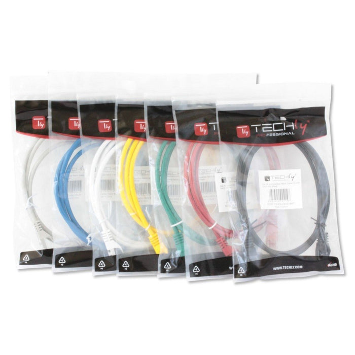 EAN 8054529029389 - Techly ICOC U6-6U-005-WHT cable de red Blanco 0,5 m Cat6 U/UTP (UTP) imagen 6