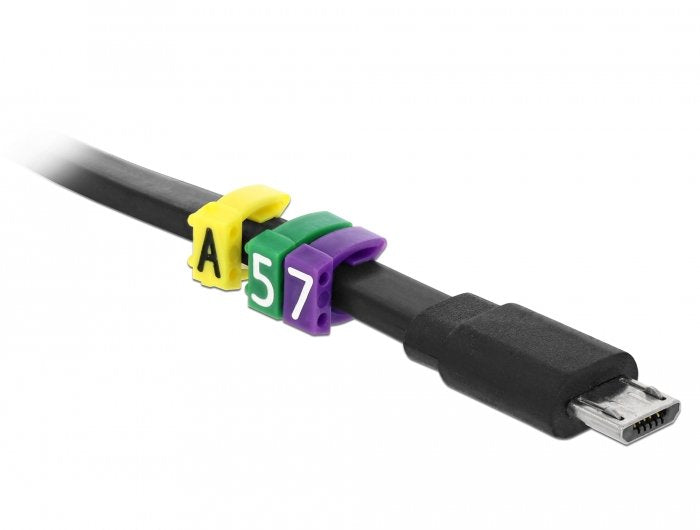 EAN 4043619183036 - DeLOCK 18303 abrazadera para cable Amarillo 260 pieza(s) imagen 3