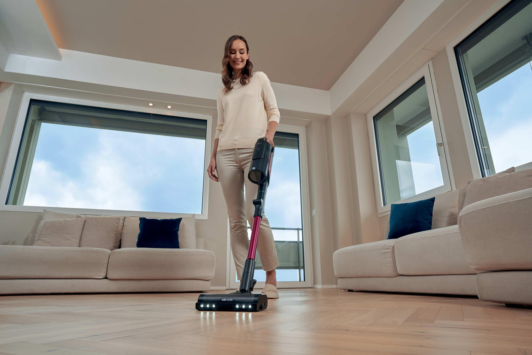 EAN 8059019110905 - Hoover HF610HX 011 Aspiradora escoba Batería Secar EPA Sin bolsa 0,7 L 650 W Magenta 4 Ah imagen 7