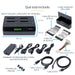 EAN 0065030843881 - StarTech.com SATDOCK4U3RE duplicador de datos y soporte Duplicador de HDD (discos duros) Negro 3 copias imagen 11