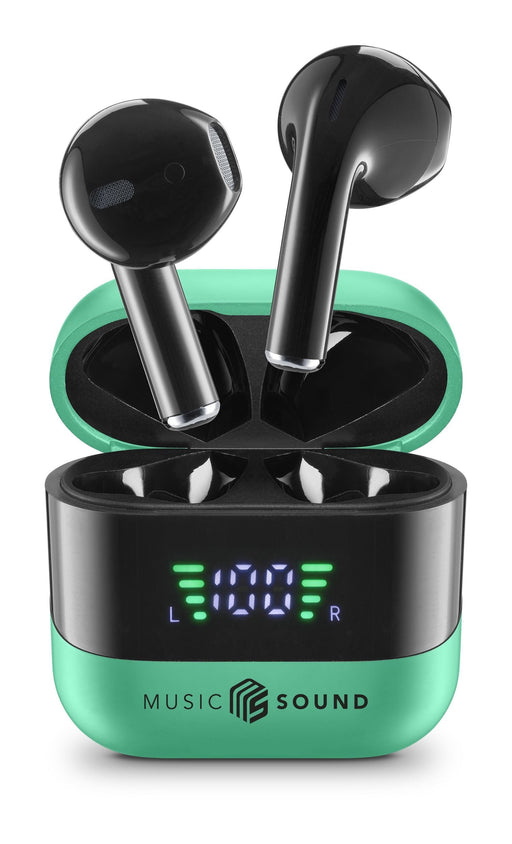 EAN 8018080488641 - Music Sound 8018080488641 Auriculares True Wireless Stereo (TWS) Dentro de oído Llamadas/Música Bluetooth imagen 1