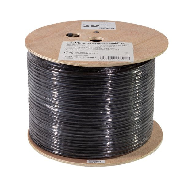 EAN 4052792068115 - LogiLink CPV0083 cable de red Negro 250 m Cat7 S/FTP (S-STP) imagen 4