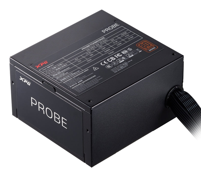 EAN 4710273779942 - XPG PROBE 600 BRONZE unidad de fuente de alimentación 600 W 20+4 pin ATX ATX Negro imagen 3