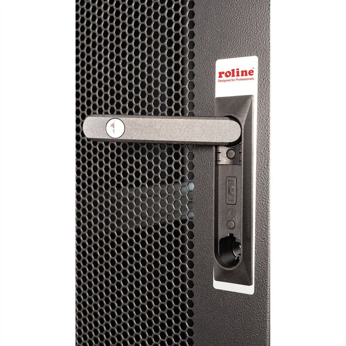 EAN 7630049602069 - ROLINE 26.21.0203 armario rack 26U Rack o bastidor independiente Negro imagen 4