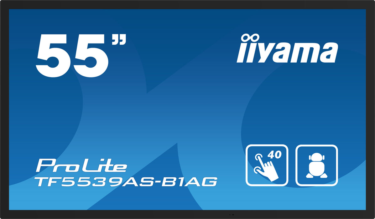 EAN 4948570123896 - iiyama TF5539AS-B1AG pantalla de señalización Pantalla plana para señalización digital 138,7 cm (54.6") L imagen 2