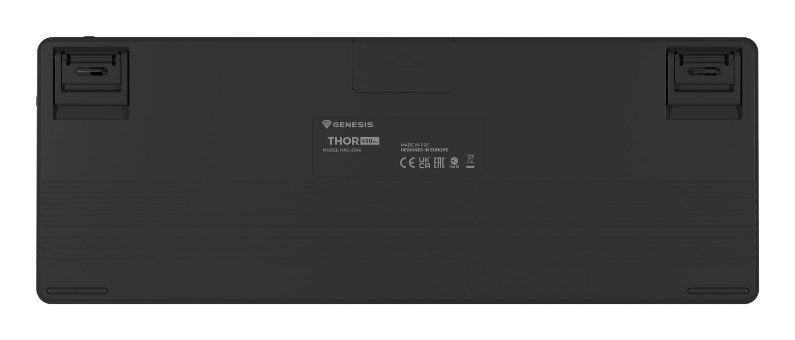 EAN 5901969449648 - GENESIS Thor 430 TKL Wireless teclado Juego USB + RF Wireless + Bluetooth QWERTY Inglés de EE. UU. Negro imagen 3