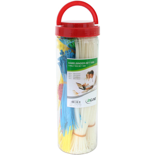 EAN 4043718159659 - InLine 59978A presilla Multicolor 1000 pieza(s) imagen 1