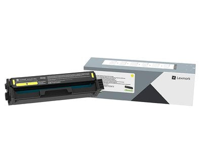 EAN 0734646711043 - Lexmark 20N0X40 cartucho de tóner 1 pieza(s) Original Amarillo imagen 1