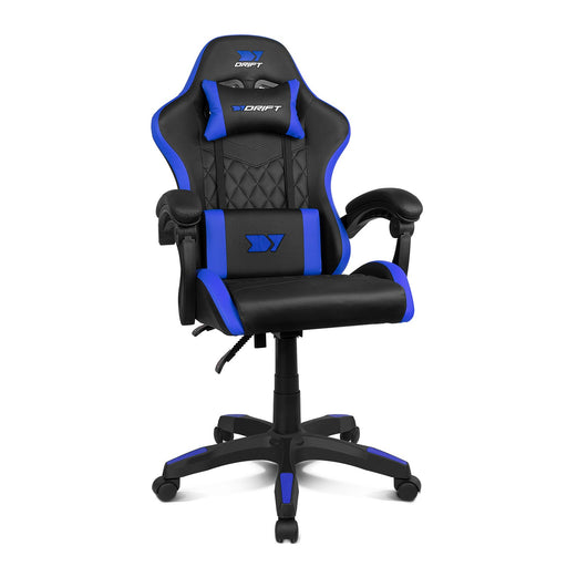 EAN 8436587976421 - DRIFT DR35EBL silla para videojuegos Silla para videojuegos de PC Asiento acolchado Negro, Azul imagen 2