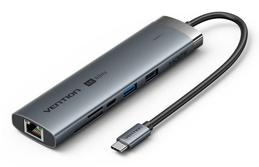 EAN 6922794788831 - Vention TGVHB hub de interfaz USB Tipo C 5000 Mbit/s Gris imagen 1