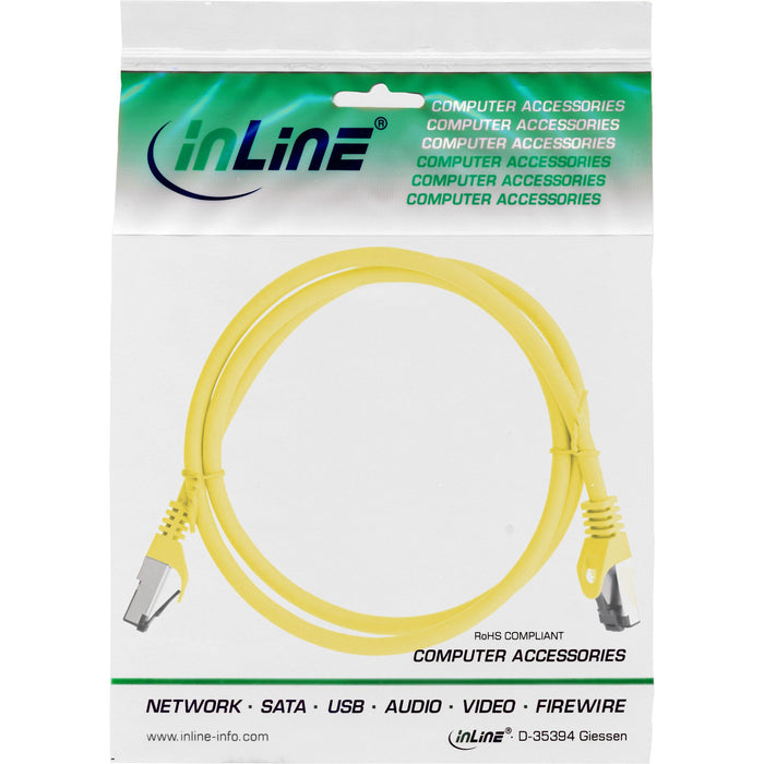 EAN 4043718287567 - InLine 78814Y cable de red Amarillo 1,5 m Cat8.1 S/FTP (S-STP) imagen 3