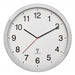EAN 4009816038074 - TFA-Dostmann 60.3545.02 reloj de mesa o pared Reloj analógico Alrededor Aluminio, Blanco imagen 1