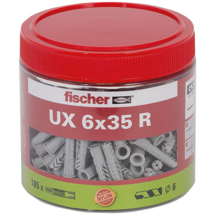 EAN 4048962207354 - Fischer 531027 clavija 185 pieza(s) Nylon Alrededor imagen 1