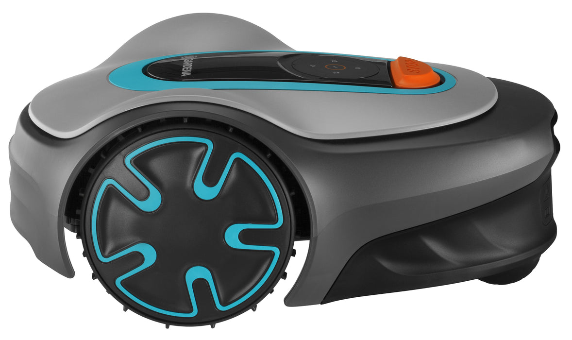 EAN 4078500053181 - Gardena SILENO minimo Robot cortacésped Batería Negro, Azul, Gris imagen 5