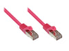 EAN 4014619718177 - Alcasa RJ45-RJ45, m-m, 1.5m cable de red Magenta 1,5 m Cat5e SF/UTP (S-FTP) imagen 1