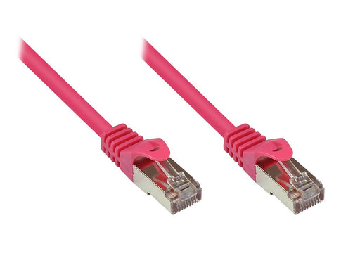 EAN 4014619718177 - Alcasa RJ45-RJ45, m-m, 1.5m cable de red Magenta 1,5 m Cat5e SF/UTP (S-FTP) imagen 1