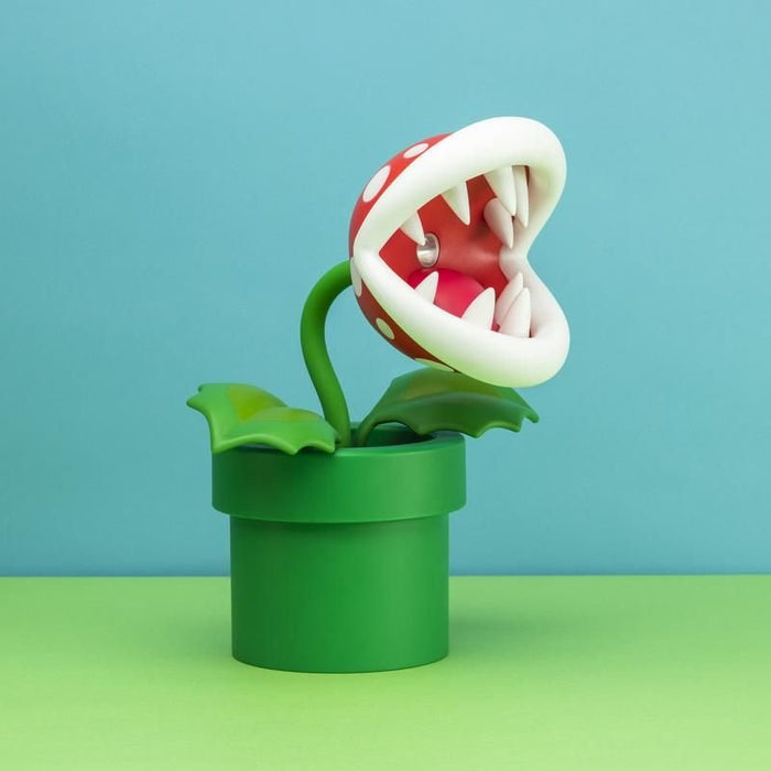 EAN 5055964738419 - Paladone Piranha Plant Posable Lamp BDP lámpara de mesa LED Verde, Rojo, Blanco imagen 2
