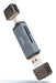 EAN 8433281015609 - TooQ TQR-3001G lector de tarjeta USB 3.0 Type-A/Type-C imagen 1