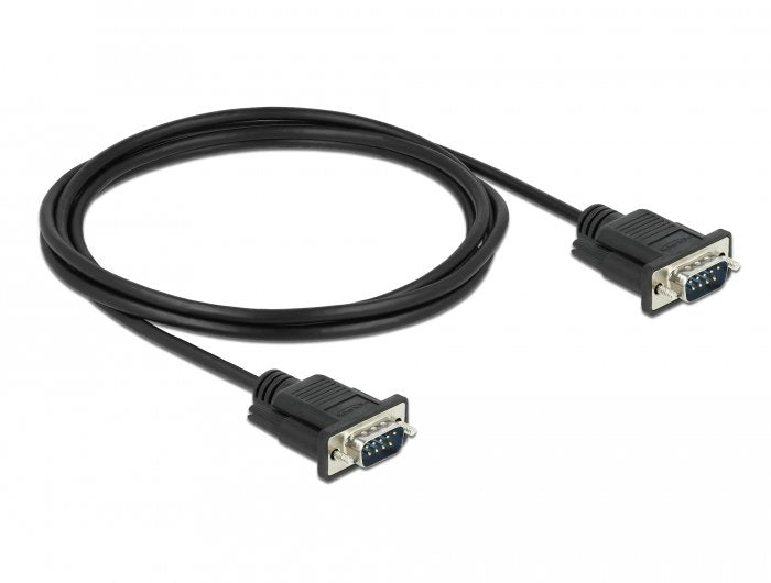 EAN 4043619865741 - DeLOCK 86574 cable de serie Negro RS-232 Sub-D9 imagen 2
