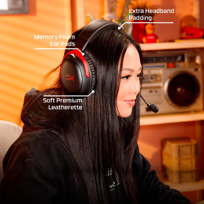 EAN 826581029533 - HyperX DF7E9AA auricular y casco imagen 6