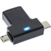 EAN 4043718277087 - InLine 35804 cambiador de género para cable USB type C male / micro USB male USB Type C, Micro-USB Negro imagen 1