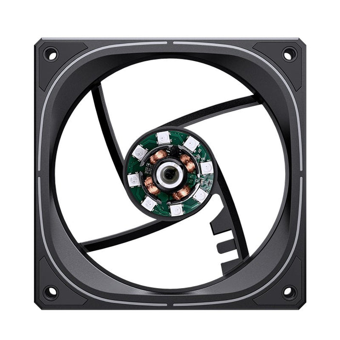 EAN 6970620553498 - Jonsbo FR-505BR sistema de refrigeración para ordenador Carcasa del ordenador Ventilador 12 cm Negro, Bla imagen 9