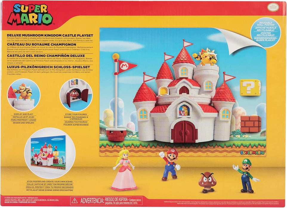 EAN 0039897585413 - Super Mario Deluxe Mushroom Kingdom Castle imagen 9