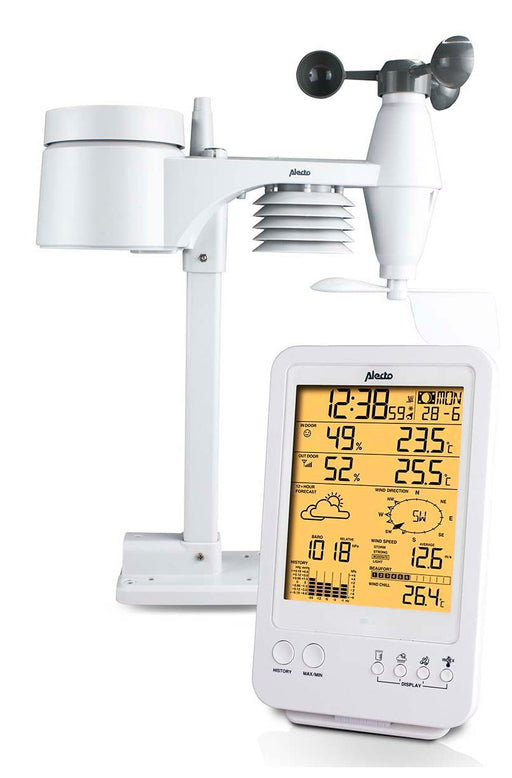 EAN 8712412571260 - Alecto WS-4800 estación meteorológica digital Blanco LCD Batería imagen 1