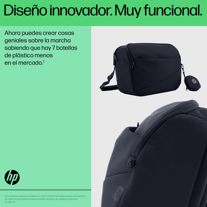 EAN 0196786247897 - HP Creator 13.3 Dark NavyLaptop Sling 33,8 cm (13.3") Mochila bandolera Marina, Amarillo imagen 7