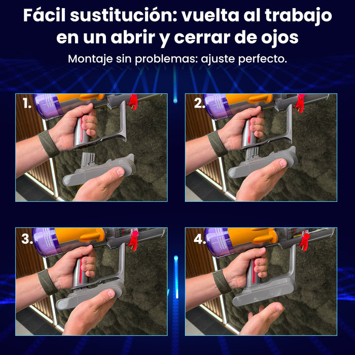 EAN 5907207222981 - Extralink BATERIA DYSON, V11 (CLICK TYPE) 25.2V 3000MAH batería recargable industrial imagen 12