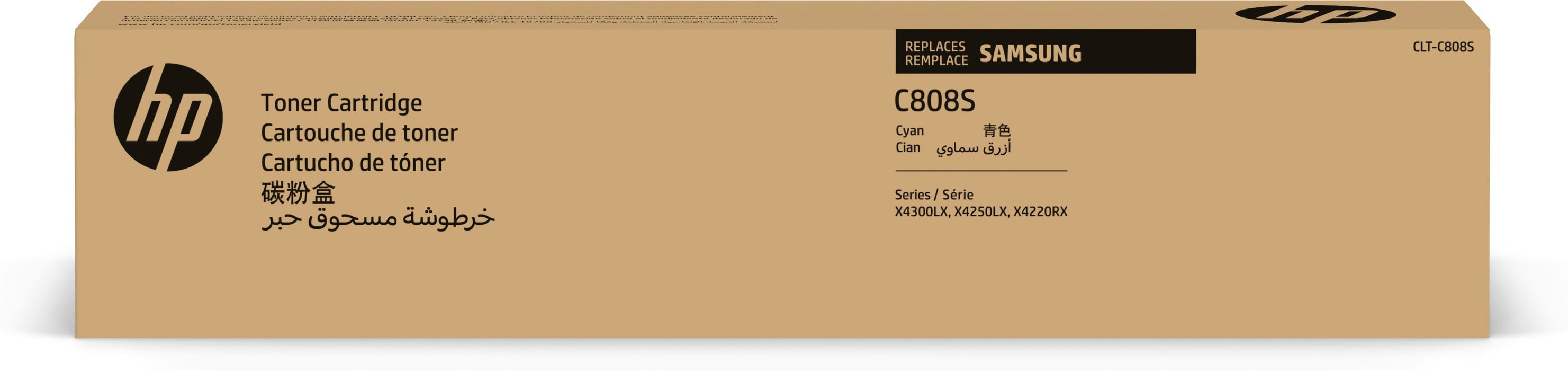 EAN 0191628528318 - Samsung CLT-C808S Cyan Original Toner Cartridge cartucho de tóner 1 pieza(s) imagen 1