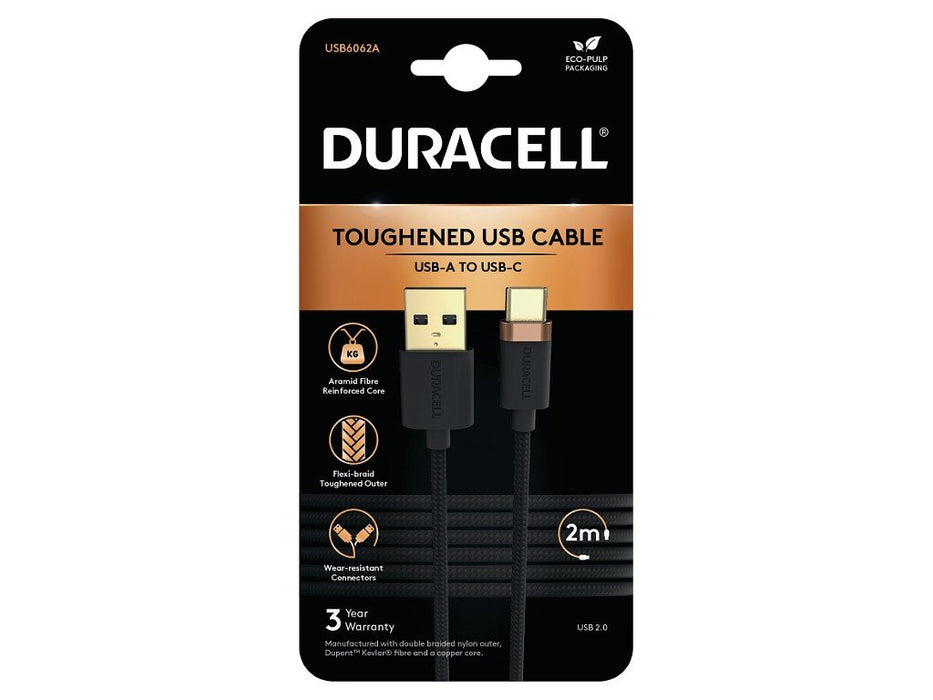 EAN 5056304310821 - Duracell USB6062A cable USB Negro imagen 1