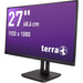 EAN 4039407082070 - TERRA 3030239 pantalla para PC 68,6 cm (27") 1920 x 1080 Pixeles Full HD LCD Negro imagen 2