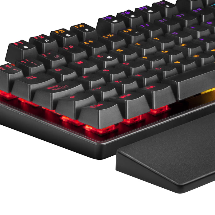 EAN 4718009158542 - Mars Gaming MKXTKLBPT teclado Juego USB QWERTY Negro imagen 9