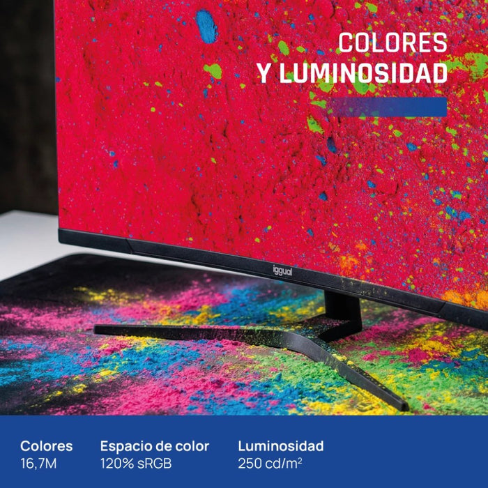 EAN 8435364319543 - iggual IGG319543 pantalla para PC 86,4 cm (34") 3440 x 1440 Pixeles Wide Quad HD LED Negro imagen 9