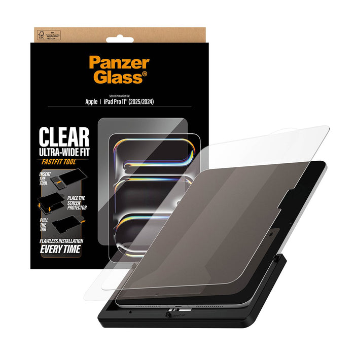 EAN 5715685032059 - PanzerGlass ® Screen Protector iPad Pro 11" (2024-2025) | Ultra-Wide Fit w. Fastfit tool Protector de pan imagen 5