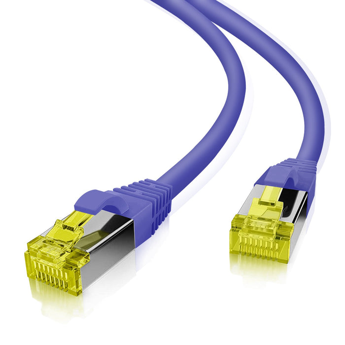 EAN 4005938910496 - Helos 191049 cable de red Púrpura 3 m Cat6a S/FTP (S-STP) imagen 1